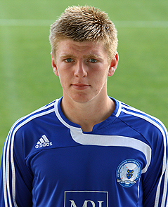 A youthful Carl during his Peterborough days.
