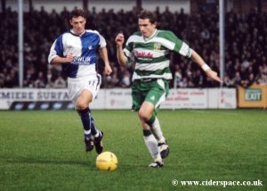 Wayne was vital to Rovers' survival in 2002-03.