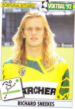 Richard Sneekes in his Fortuna Sittard days